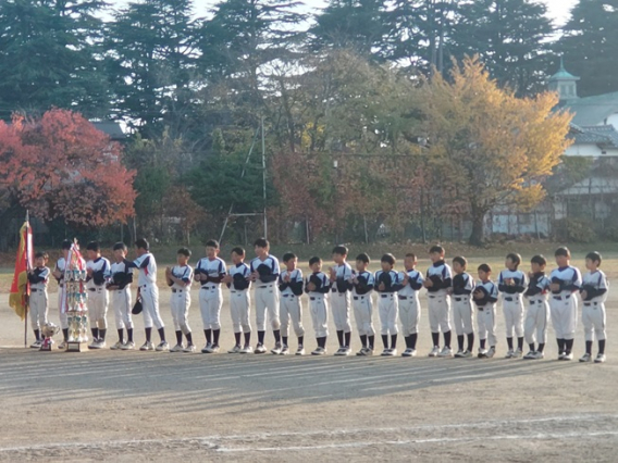 セキスイハイム兼テレビ信州旗争奪学童軟式野球大会　優勝